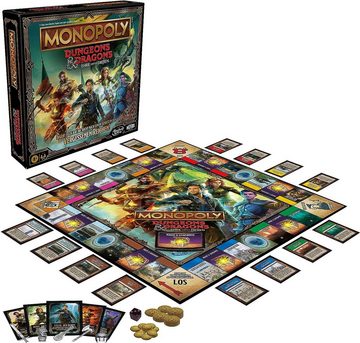 Hasbro Spiel, Brettspiel Monopoly Dungeons and Dragons: Ehre unter Dieben