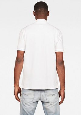 G-Star RAW Poloshirt Dunda Polo Logostickerei auf der Brust