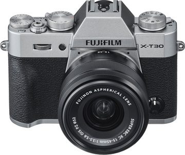 FUJIFILM X-T30 + XC 15-45mm F 3,5-5,6 OIS Systemkamera (FUJINON XC 15-45mmF3,5-5,6 OIS PZ, 26,1 MP, Bluetooth, WLAN (Wi-Fi)