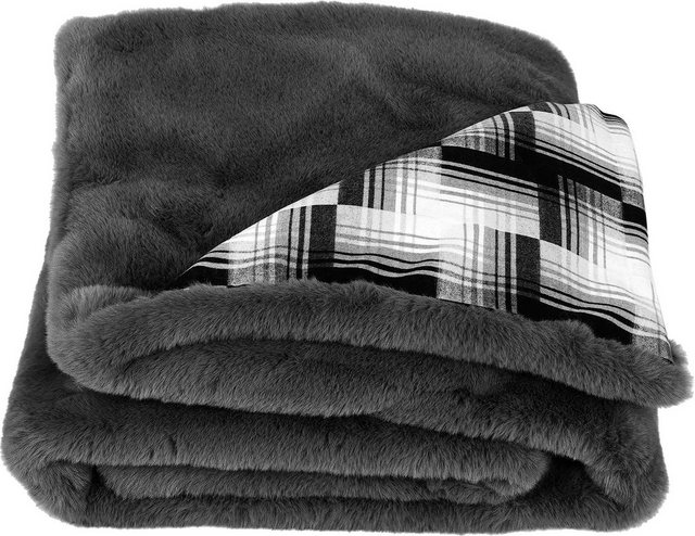 Wohndecke »Amala«, Star Home Textil, mit weichem Karomuster-Otto