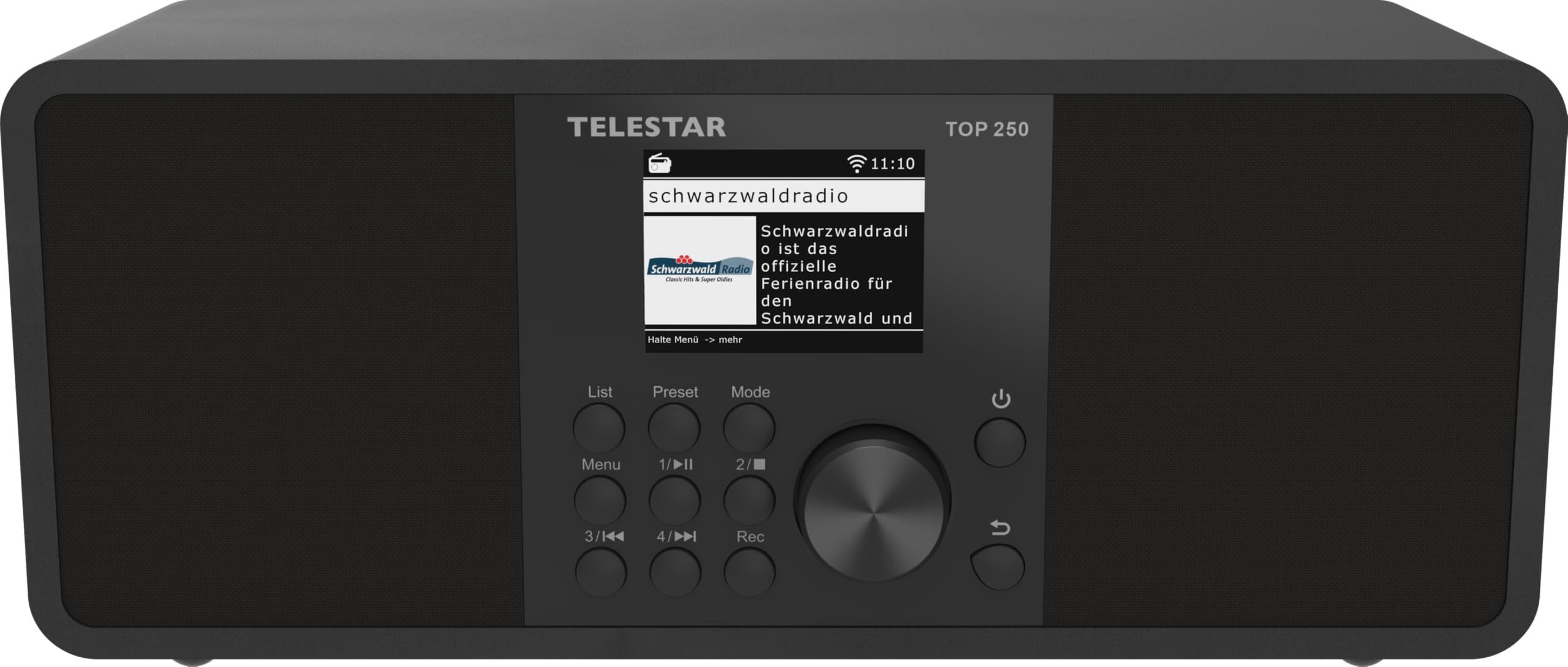 TELESTAR TOP 250 Digitalradio (DAB) (DAB+ Internetradio schwarz Top 250)