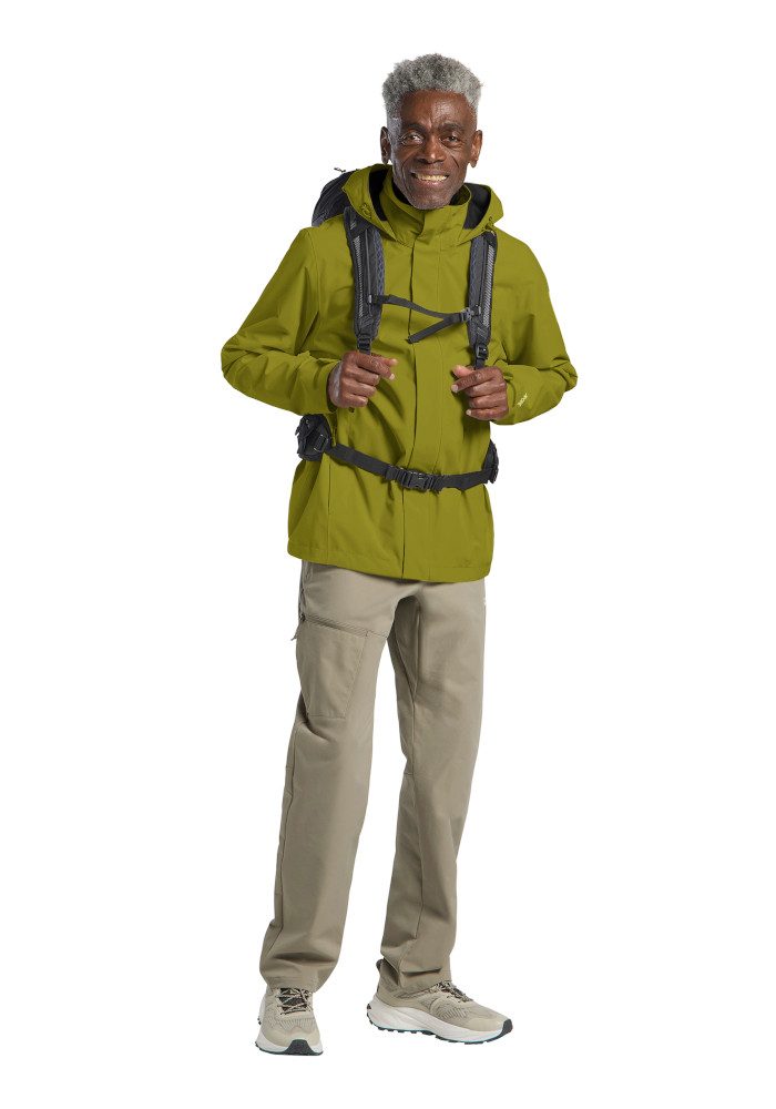 Jack Wolfskin Funktionsjacke TRAILTIME 2L JKT M Wetterschutzjacke, wasser-und winddicht, atmungsaktiv