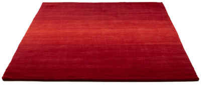 Wollteppich Wool Comfort, THEKO, rechteckig, Höhe: 15 mm, reine Wolle, moderner Farbverlauf, Wohnzimmer & Schlafzimmer