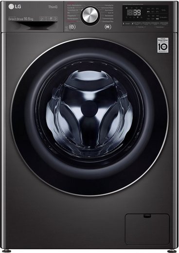 LG Waschmaschine F6WV710P2S, 10,5 kg, 1600 U/min, - tolles Design