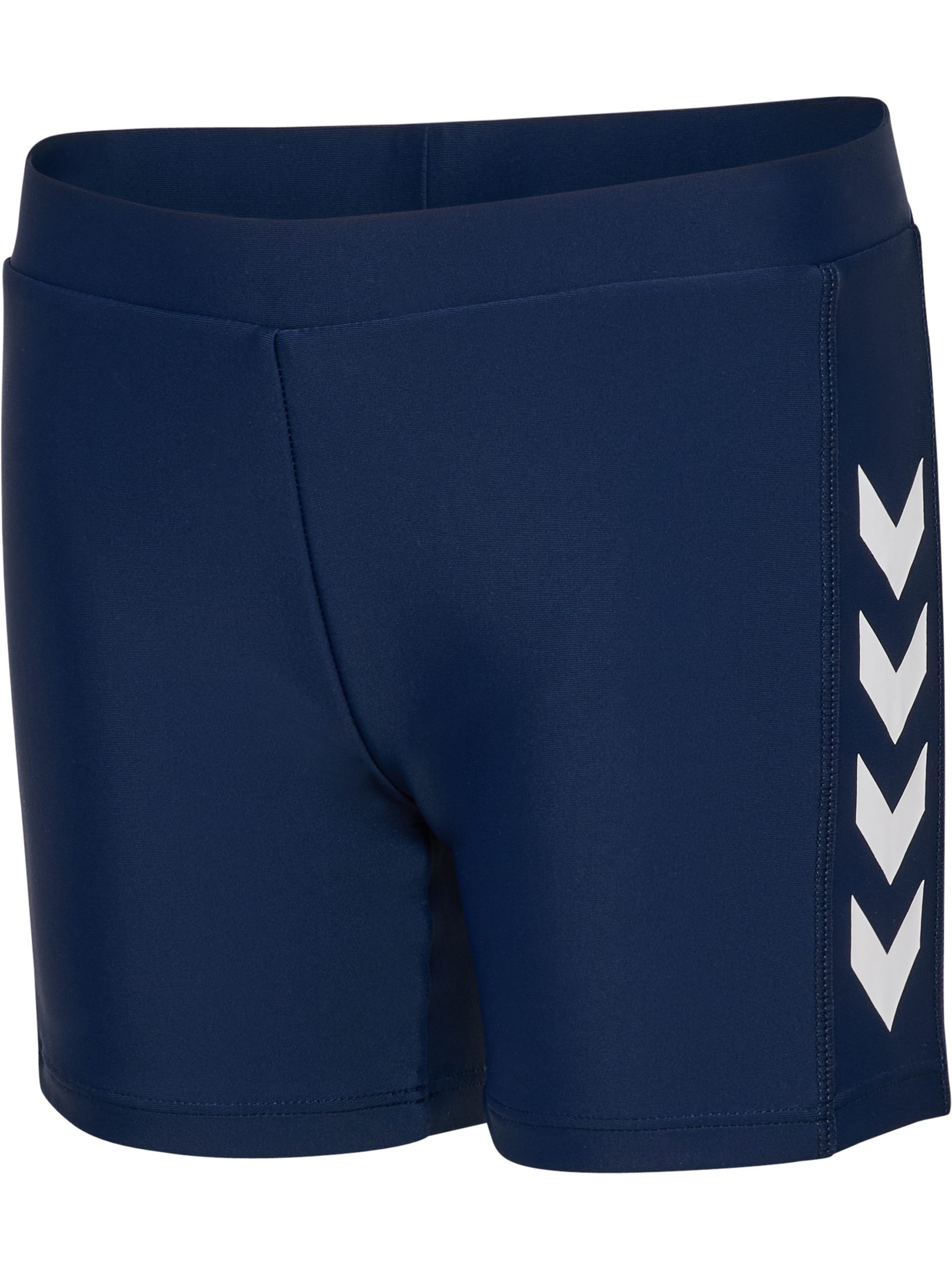 Hummel Badeshorts hmlJR FITTED SWIM SHORTS schnell trocknendes Material, Jersey-Stoff, elastischer Bund