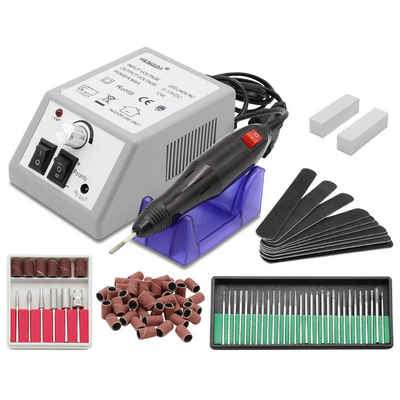 Clanmacy Maniküre-Pediküre-Set Elektrische Nagelfräser Nagelfeile Fußpflegegerät 20000U/min Maniküre, Nagelmaschine, Für Acrylarbeiten geeignet