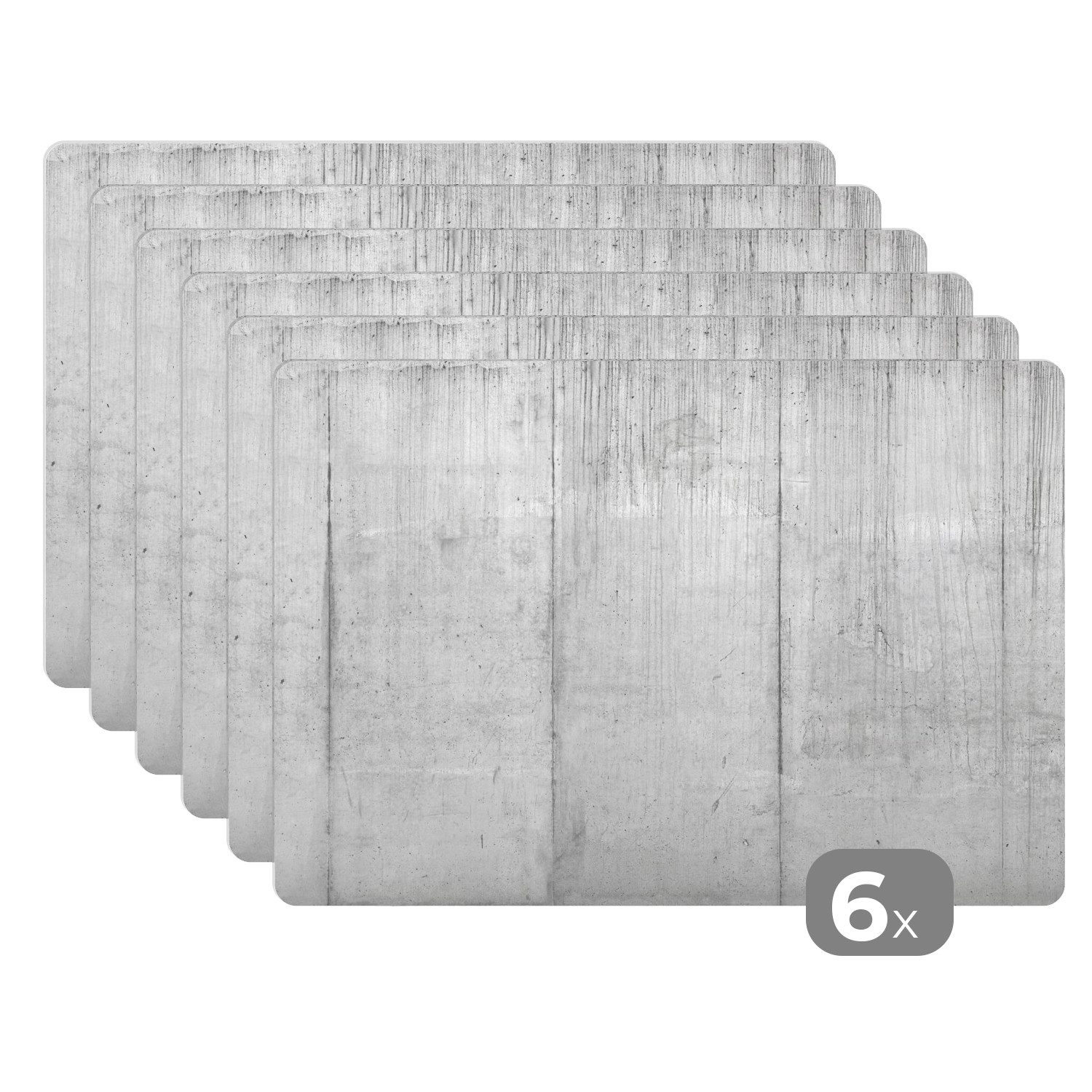 MuchoWow Platzset Grau - Betonoptik - günstig online kaufen