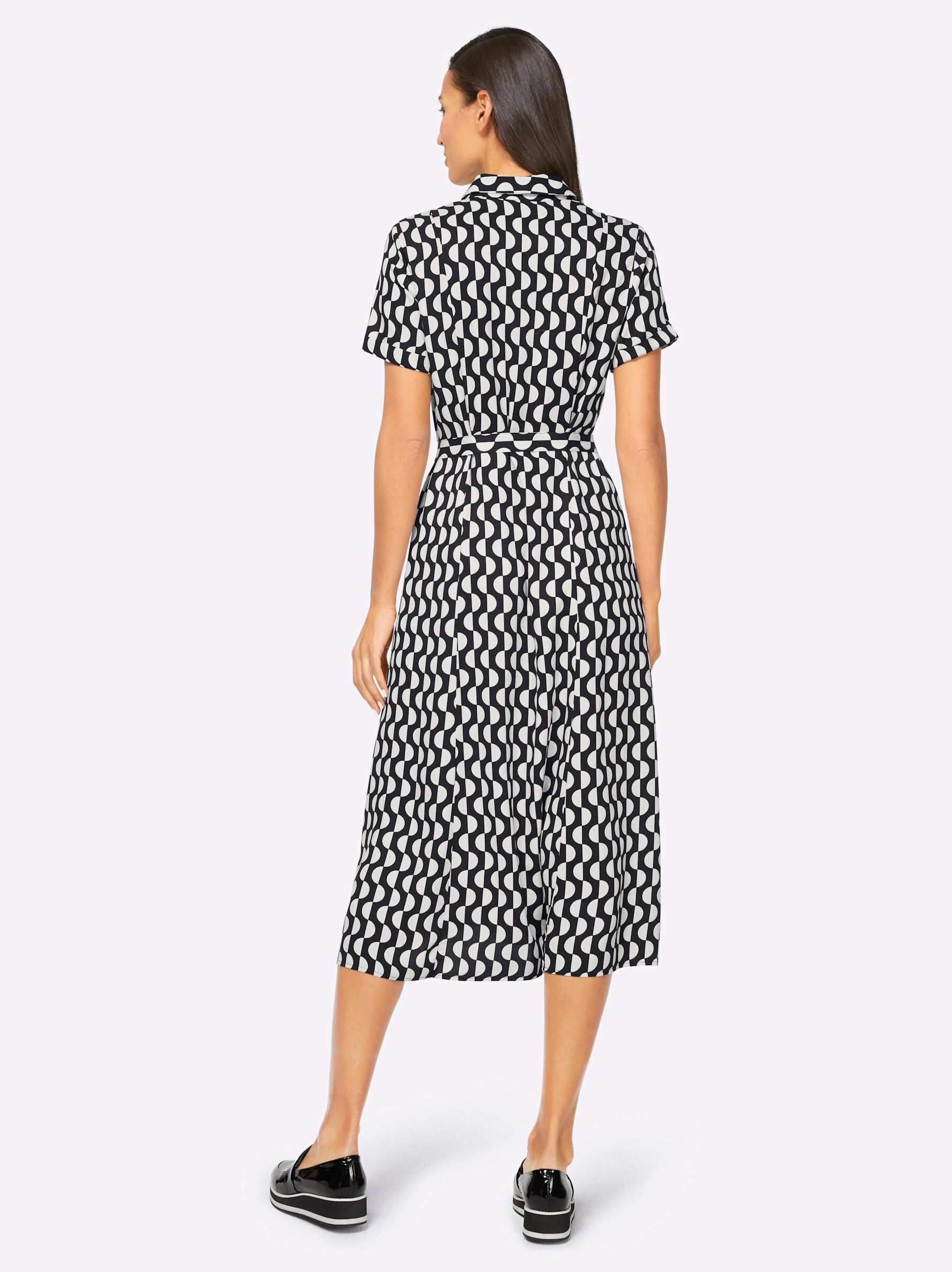 heine Etuikleid Druck-Kleid Kurzarm – Bild 4 von 5
