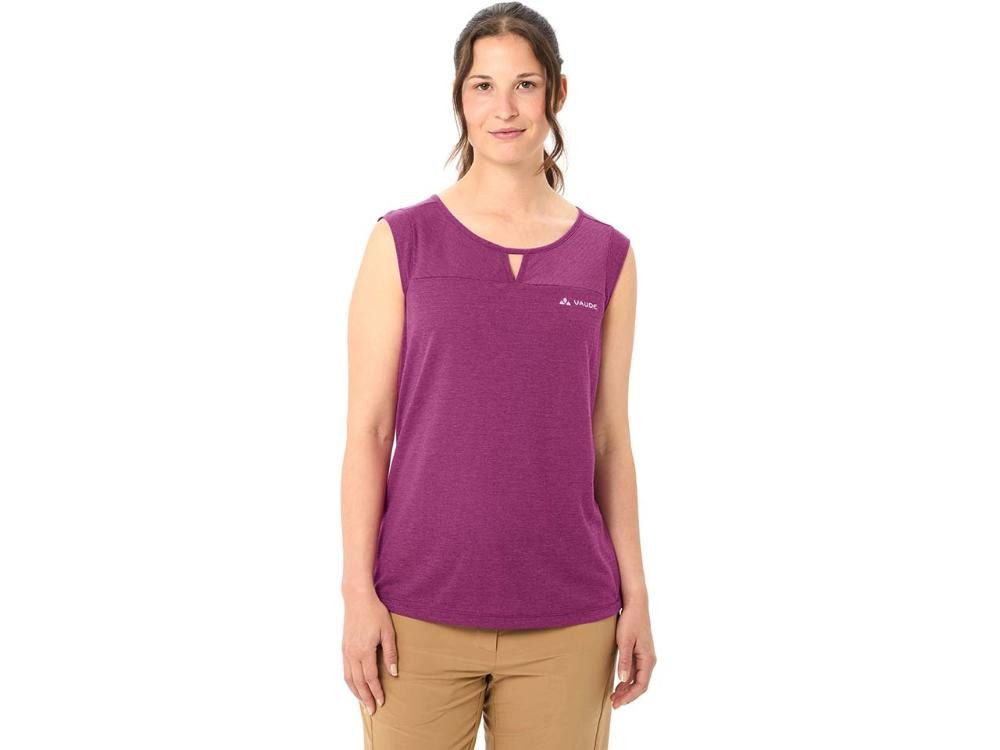 VAUDE Tanktop VAUDE Damen-Top 'Skomer Hiking' mit Ausschnittdeta