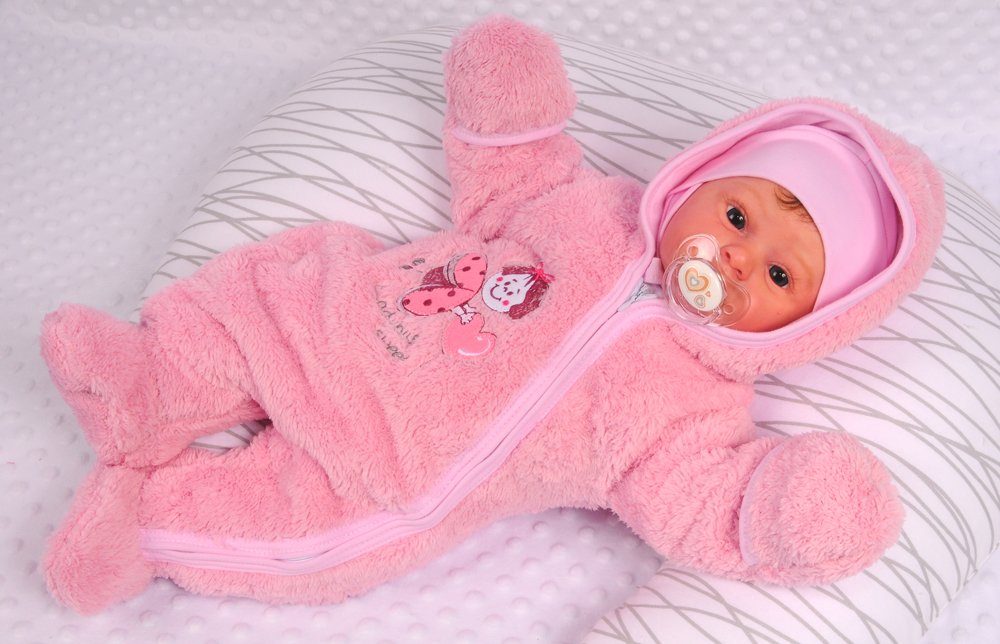 La Bortini Overall Baby Overall Wagenanzug mit Kapuze Übergangsoverall Schneeanzug