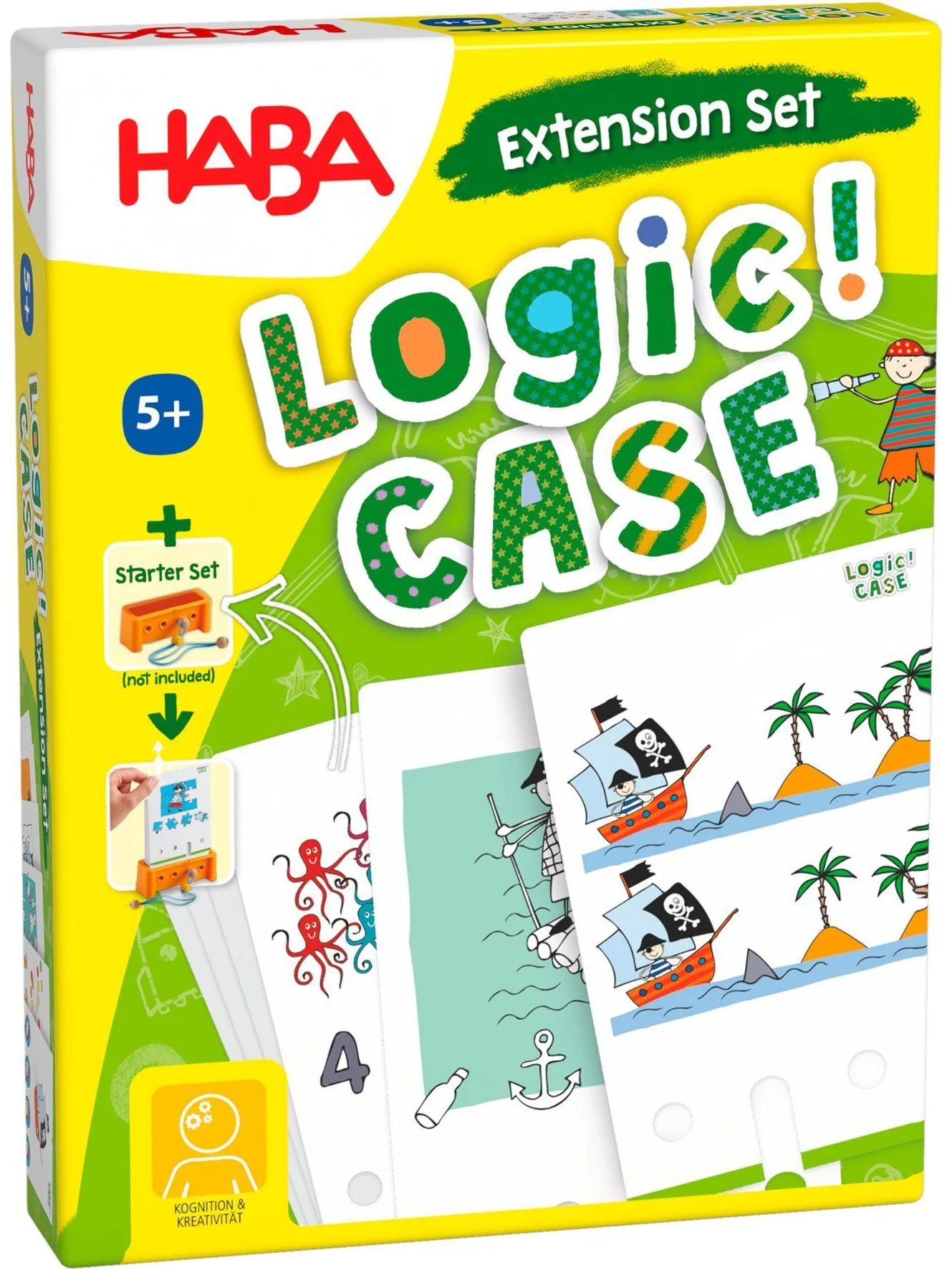 Haba Spiel Logic CASE Extension Set Piraten Rätselspiel