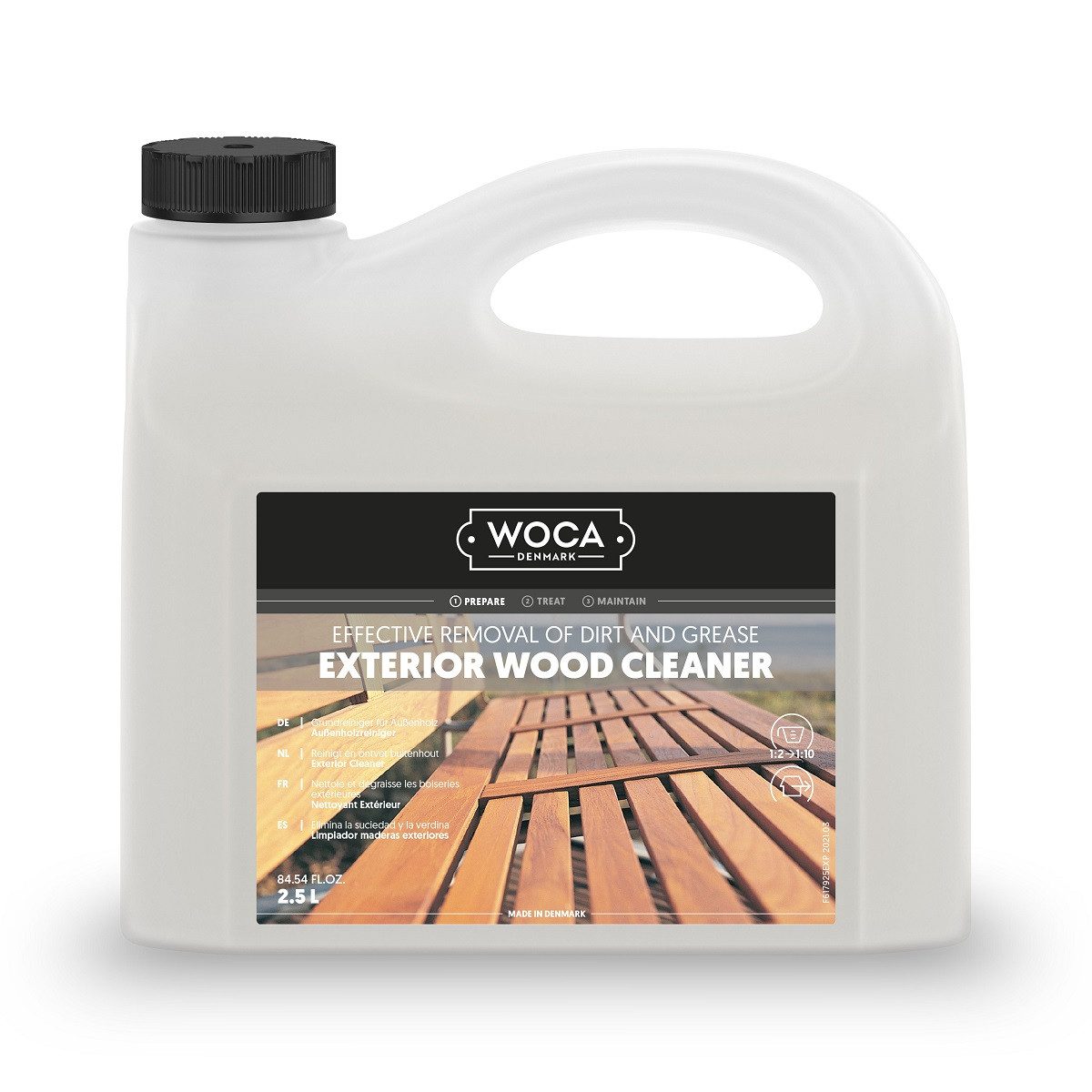 WOCA Terrassendielen Woca Exterior Wood Cleaner (Außenholzreiniger)