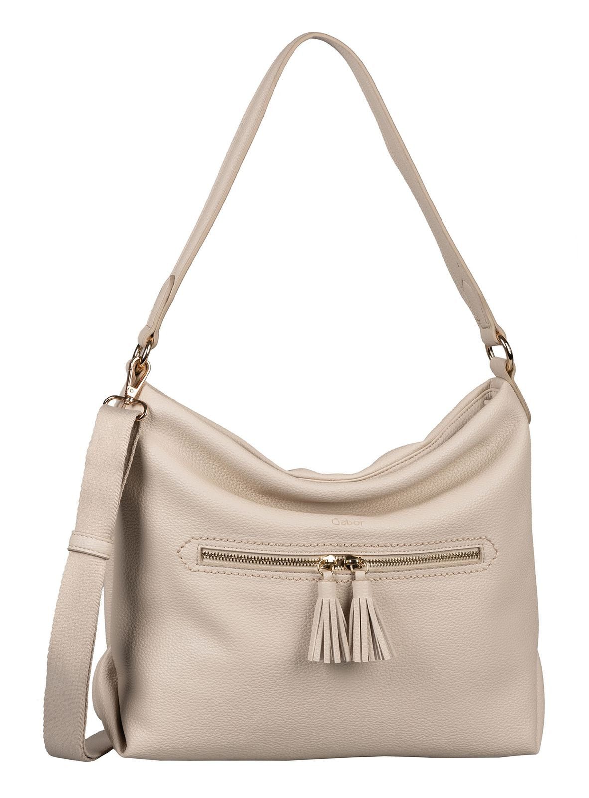 Gabor Damen Linda Schultertasche – Mittelgroße Hobo Bag, Kunstleder, Mit Verstellbaren Riemen, 35,5x30 Cm