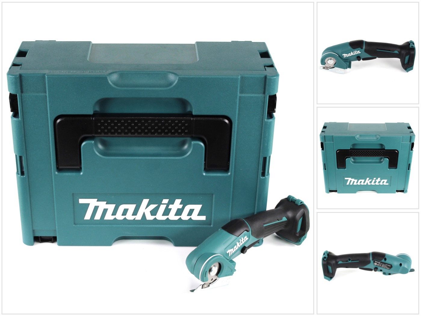 Makita Akku-Universalschere CP 100 DZJ 10,8 V Akku Universalschere Multi Cutter Solo im Makpac -