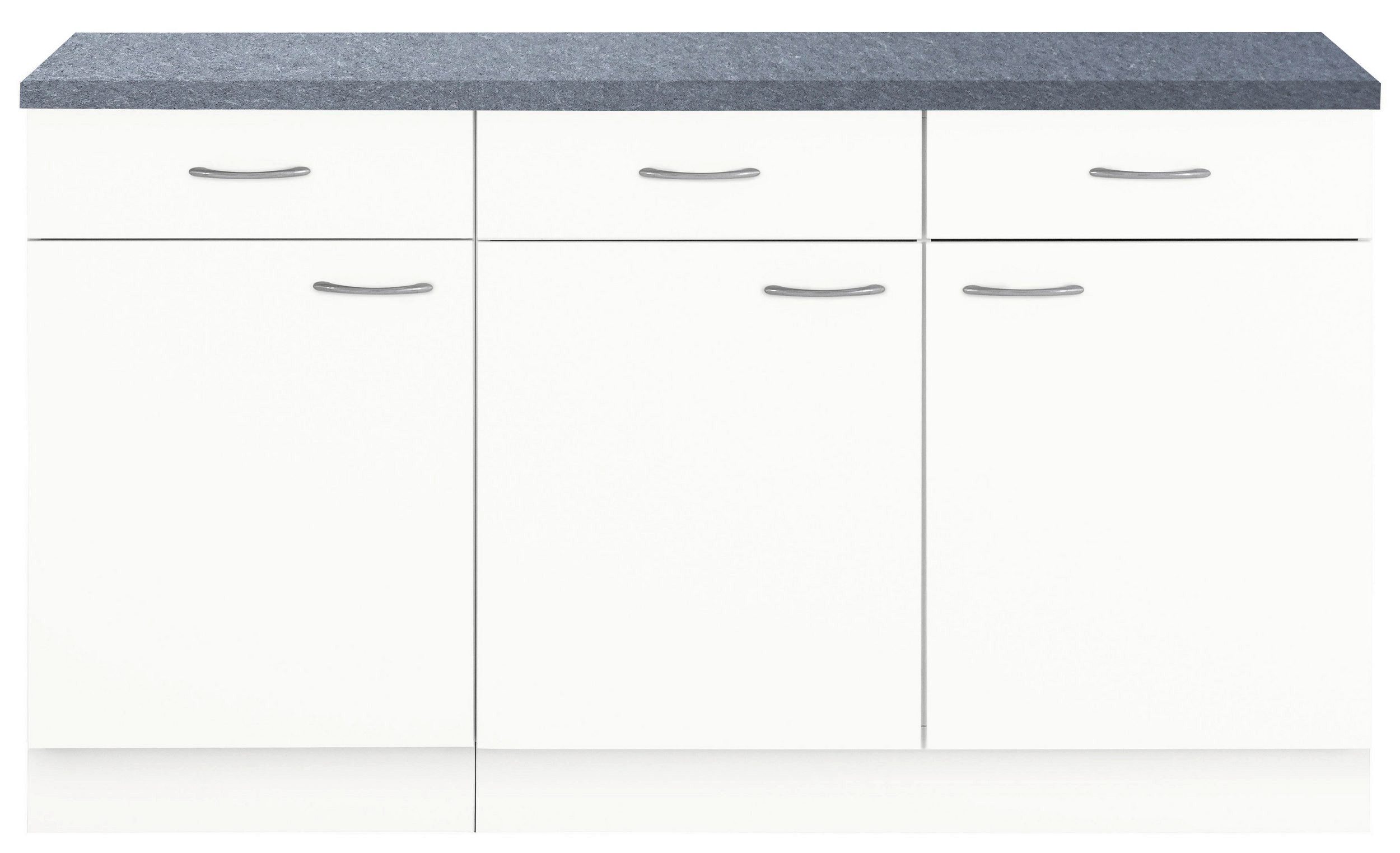 wiho Küchen Unterschrank Kiel 150 cm breit, 50 cm tief – Bild 2 von 4