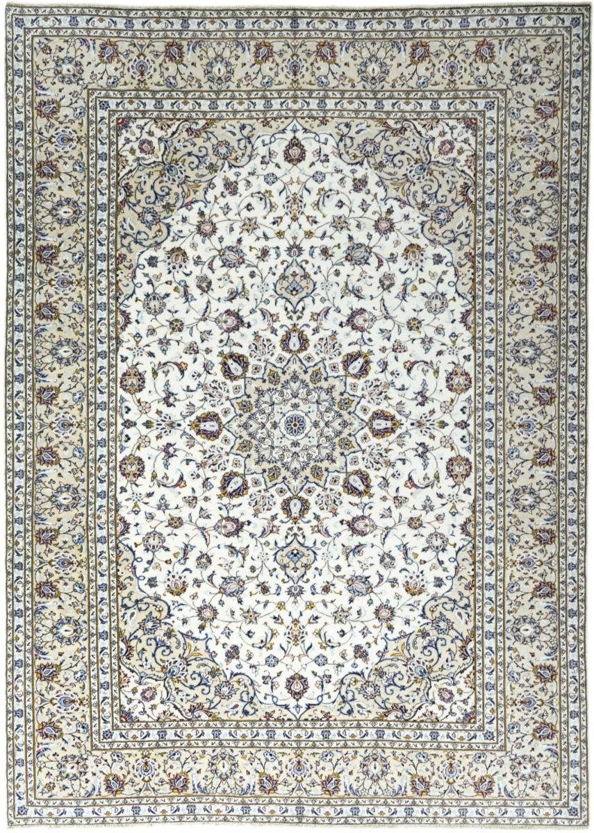 Orientteppich Keshan 248x349 Handgeknüpfter Orientteppich / Perserteppich, Nain Trading, rechteckig, Höhe: 12 mm