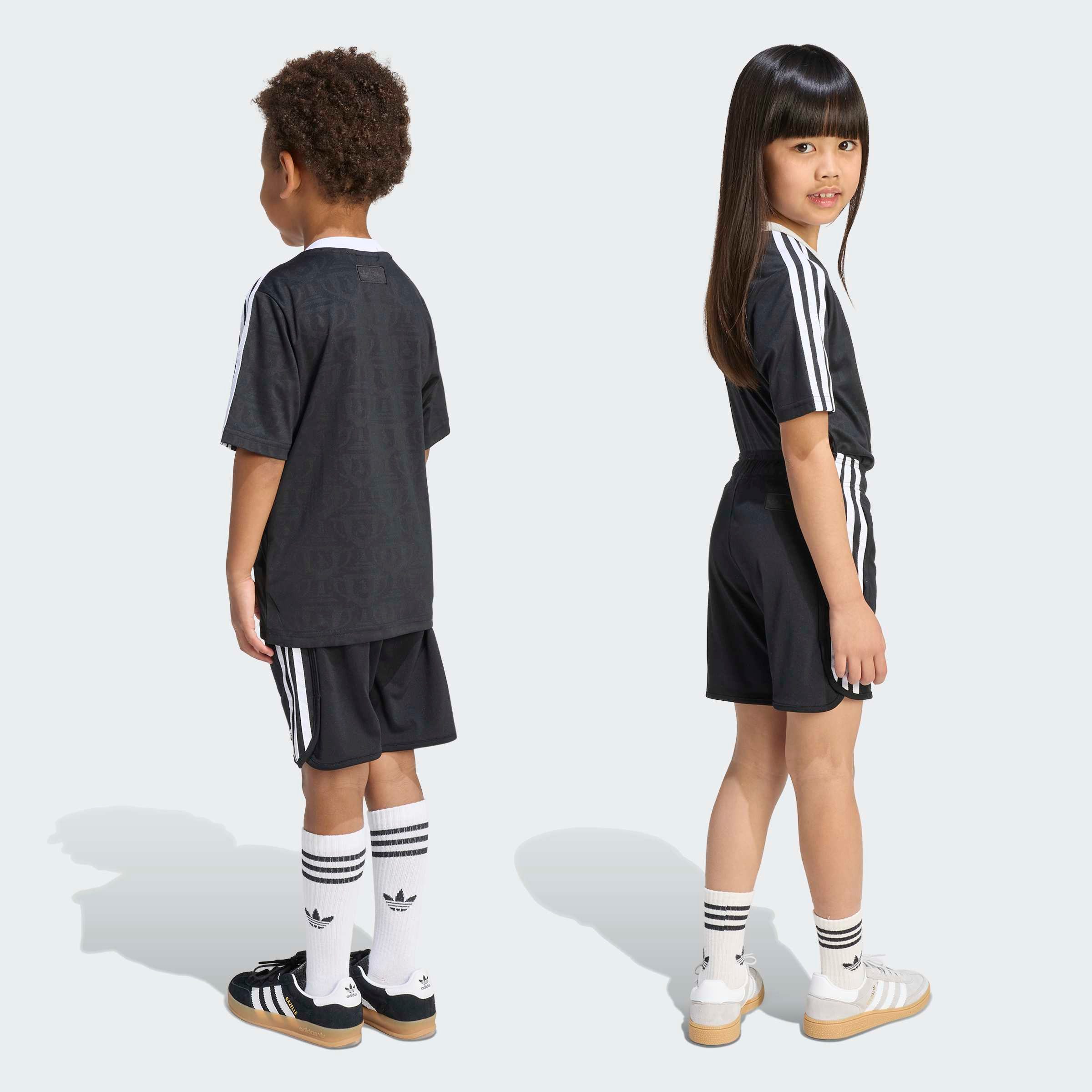adidas Originals T-Shirt & Shorts JERSEY SET für Kinder, aus Polyester