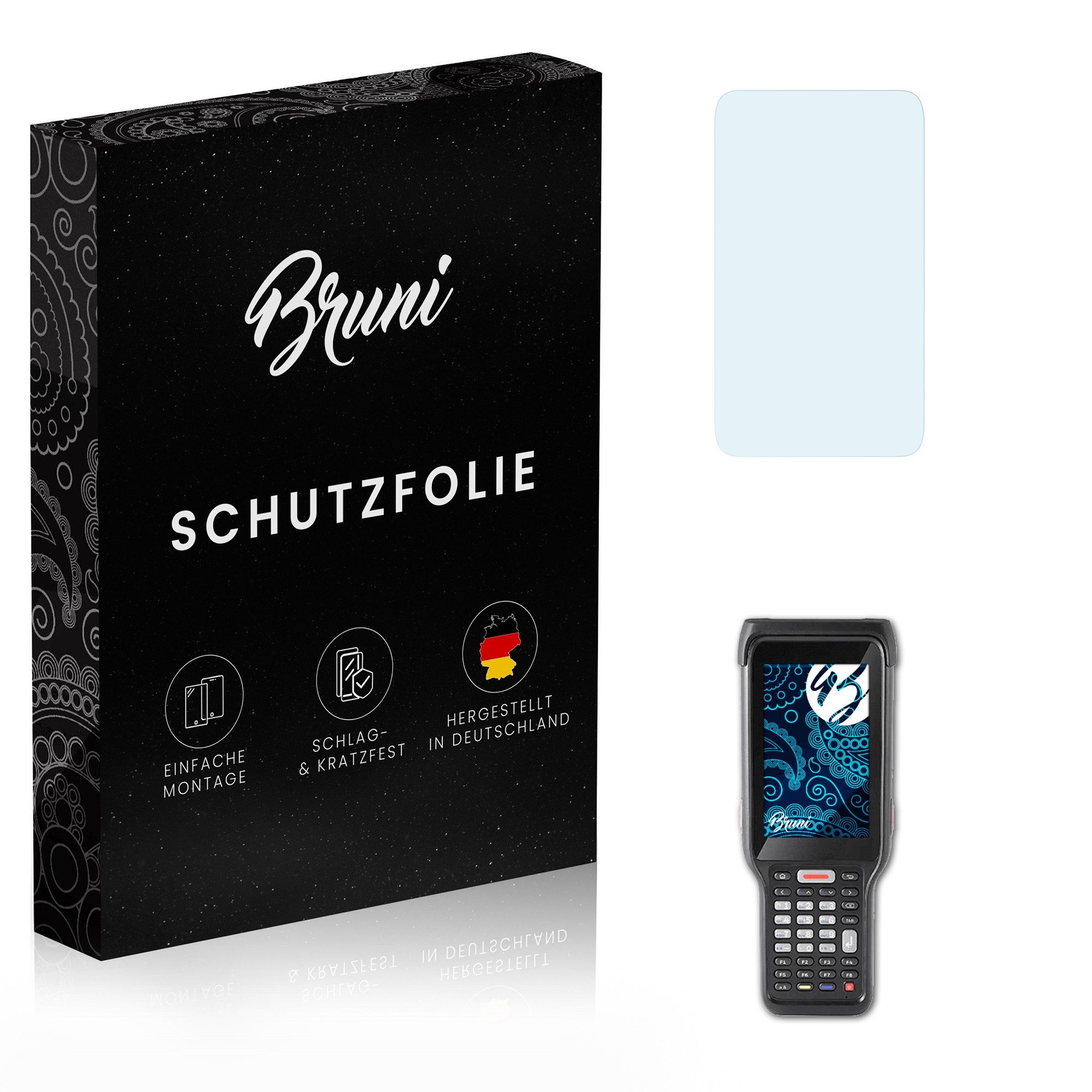 Schutzfolie Glasklare Displayschutzfolie für ScanPal EDA61K