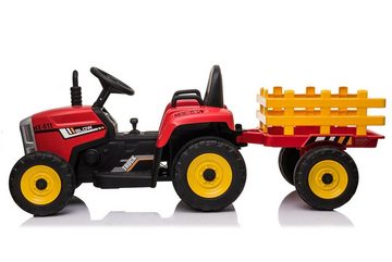 Toys Store Elektro-Kinderauto Kinder Elektroauto Traktor Anhänger Kinderauto Kinderfahrzeug, Belastbarkeit 35 kg