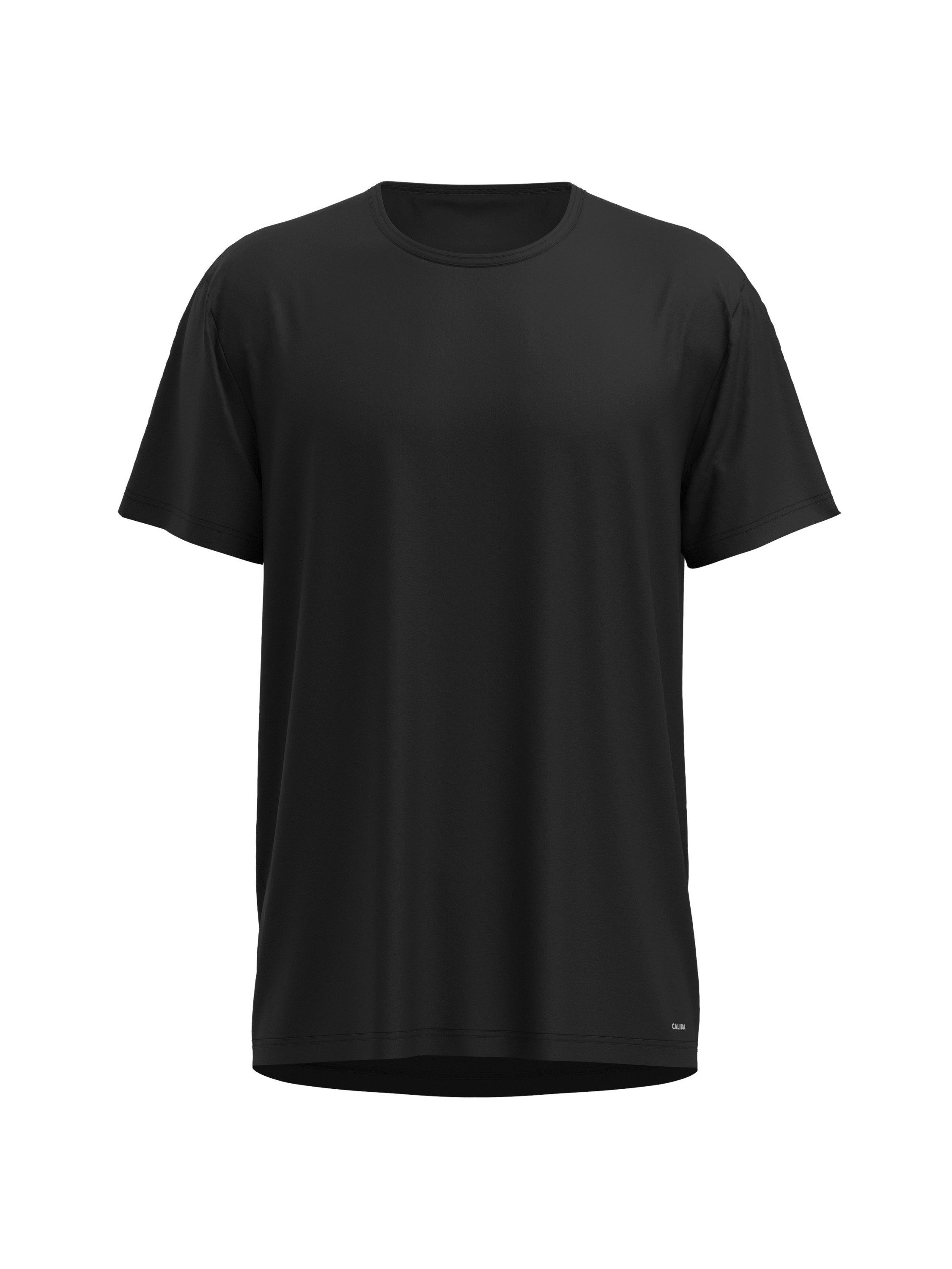 CALIDA Unterziehshirt Micro Stretch Herren (1-St) glatt, elastisch und formstabil
