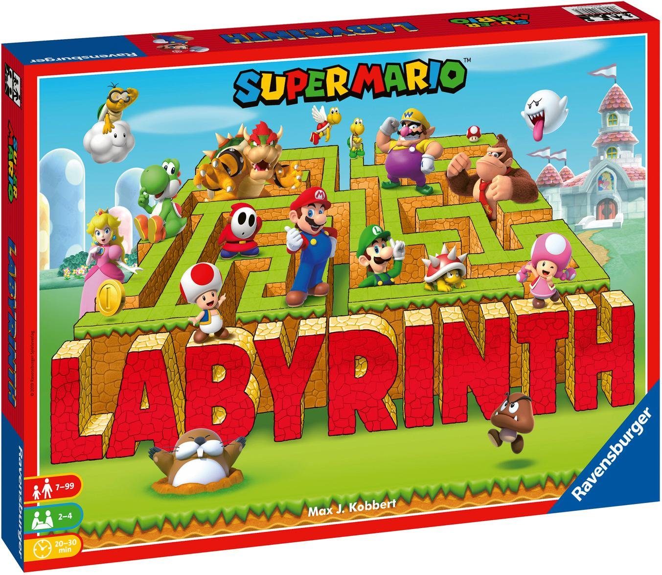 Ravensburger Spiel, - Supermario™ Labyrinth, FSC® Wald schützt weltweit in - Made Europe