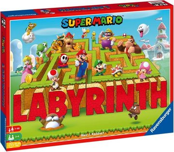 Ravensburger Spiel, Supermario™ Labyrinth, Made in Europe, FSC® - schützt Wald - weltweit