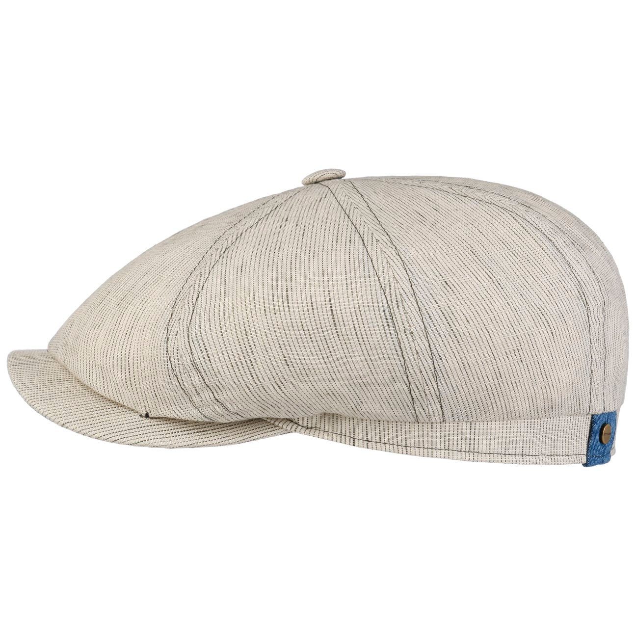 Stetson Flat Cap (1-St) Schirmmütze mit Schirm, Made in the EU