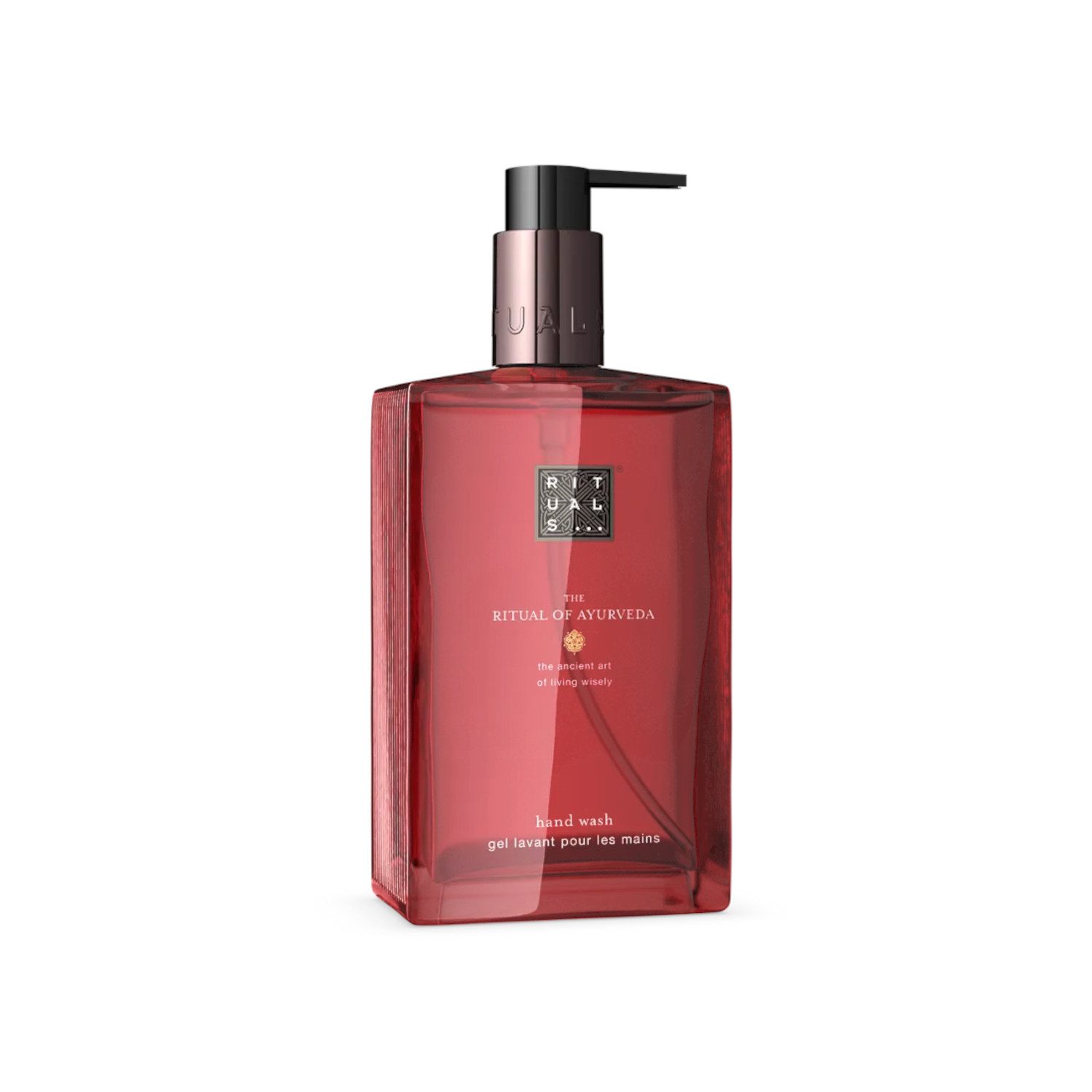 Rituals Flüssigseife RITUALS The Ritual of Ayurveda Hand Wash 300 ml, 1-tlg., Flüssige Handseife mit Rosenduft in Glasflasche