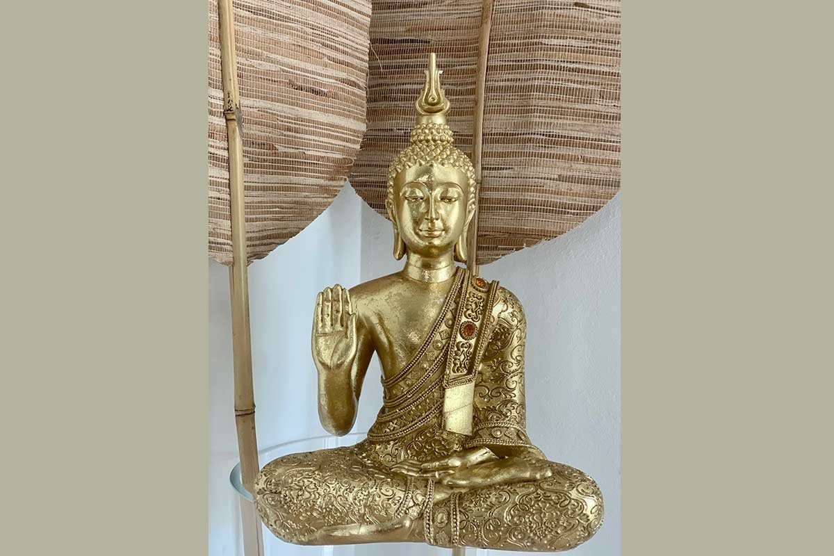 Wurm G. Buddhafigur