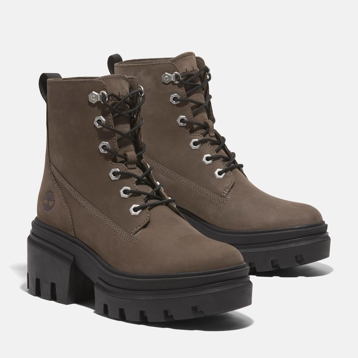 Timberland EVERLEIGH MID LACE UP BOOT Schnürstiefelette Winterschuhe, Winterstiefel, Schnürboots, Winterboots
