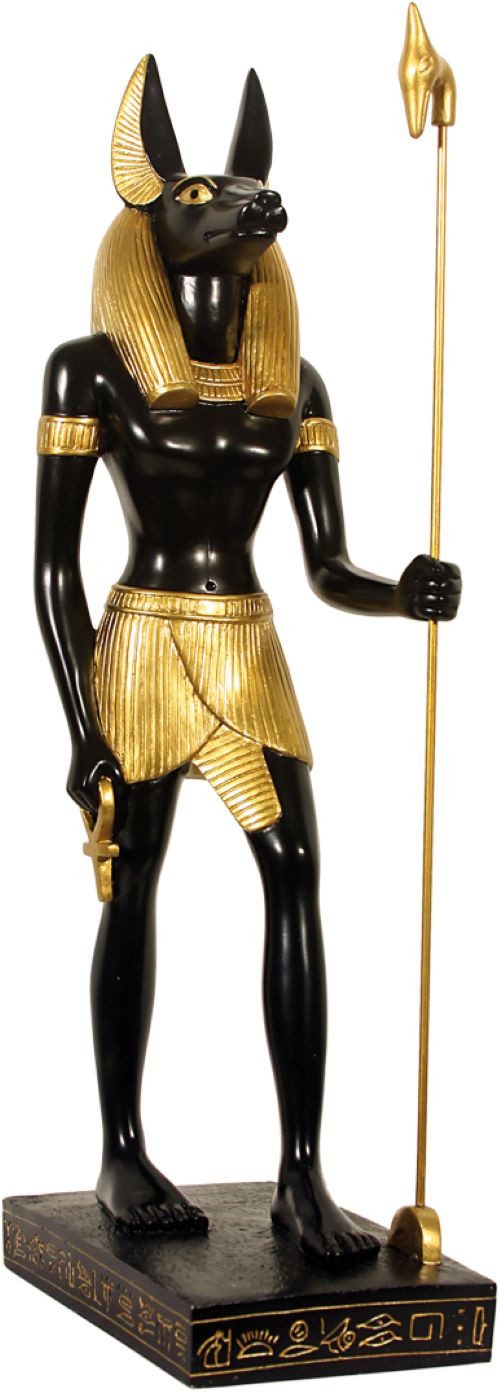 MystiCalls Dekofigur Anubis - Ägypten, Dekoration, Figur, Totengott, Sammelfigur, Sammlerfigur, Designerfigur, Dekofigur, Dekorationsobjekt