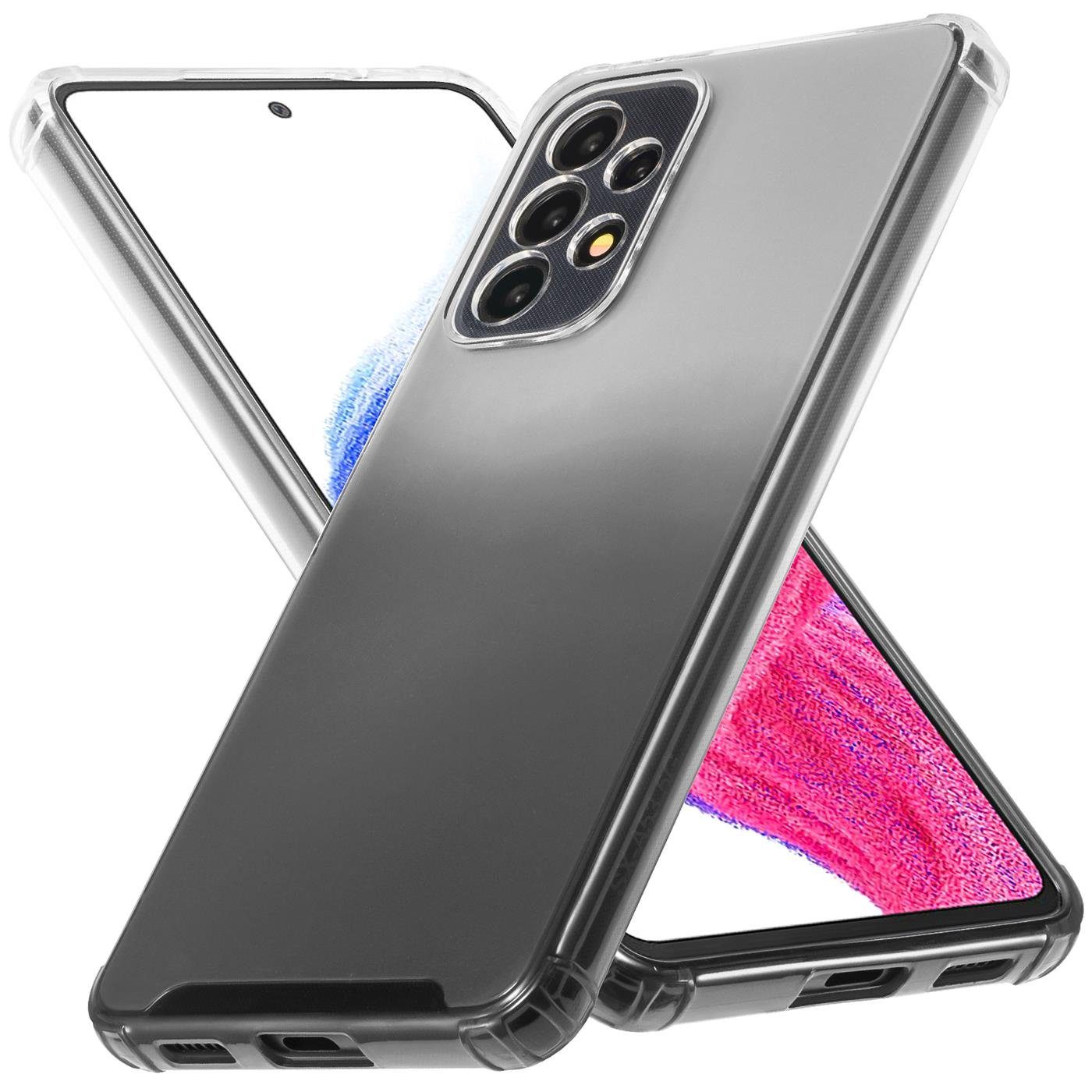 CoolGadget Handyhülle Farbverlauf Twilight Hülle für Samsung Galaxy A53 5G 6,5 Zoll, Robust Hybrid Slim Cover Kamera Schutz Hülle für Samsung A53 5G Case