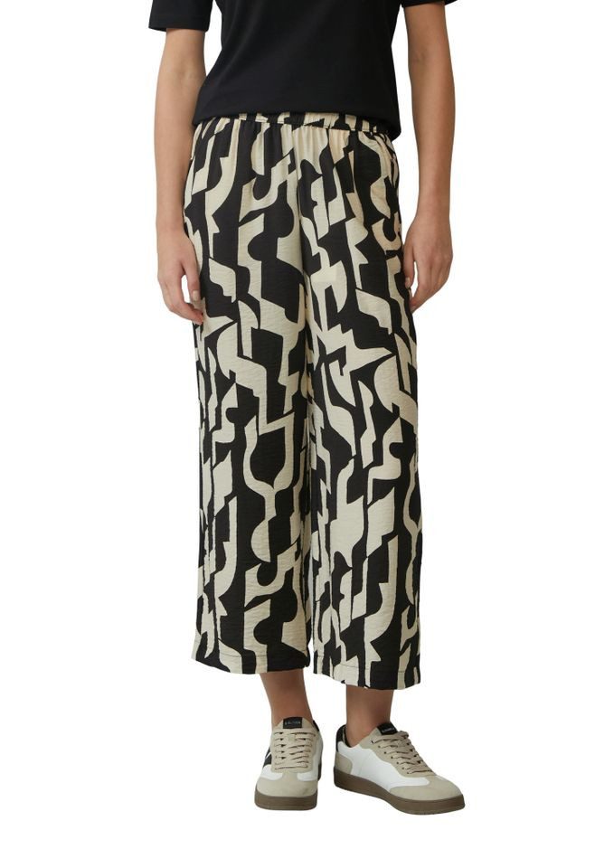 s.Oliver Culotte - Strukturierte Culotte in Relaxed günstig online kaufen
