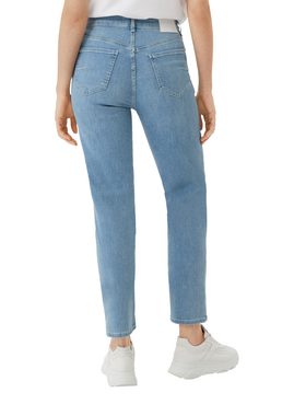 comma casual identity 5-Pocket-Jeans Straight Leg-Jeans mit hohem Bund