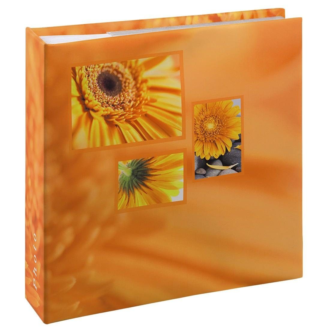 Memo-Album, im Fotoalbum 10x15 cm, Fotos Fotoalbum "Singo" Hama für 200 Orange Format