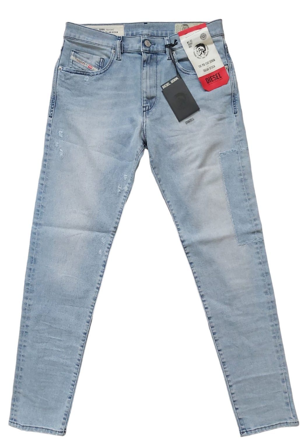 Stretch (Hellblau, 009BP Stretch) 5-Pocket-Style, Slim-fit-Jeans D-STRUKT Diesel