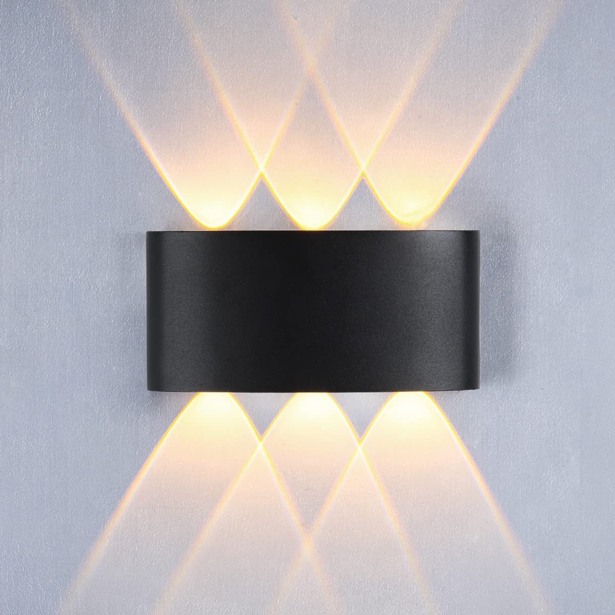 BlingBin LED Wandleuchte Doppelkopf Wandlampe Wasserdicht günstig online kaufen
