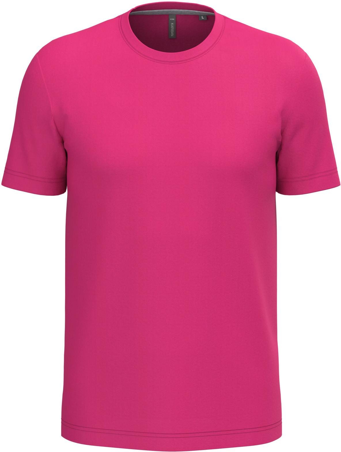 Kariban Rundhalsshirt Herren rundhals-t-shirt