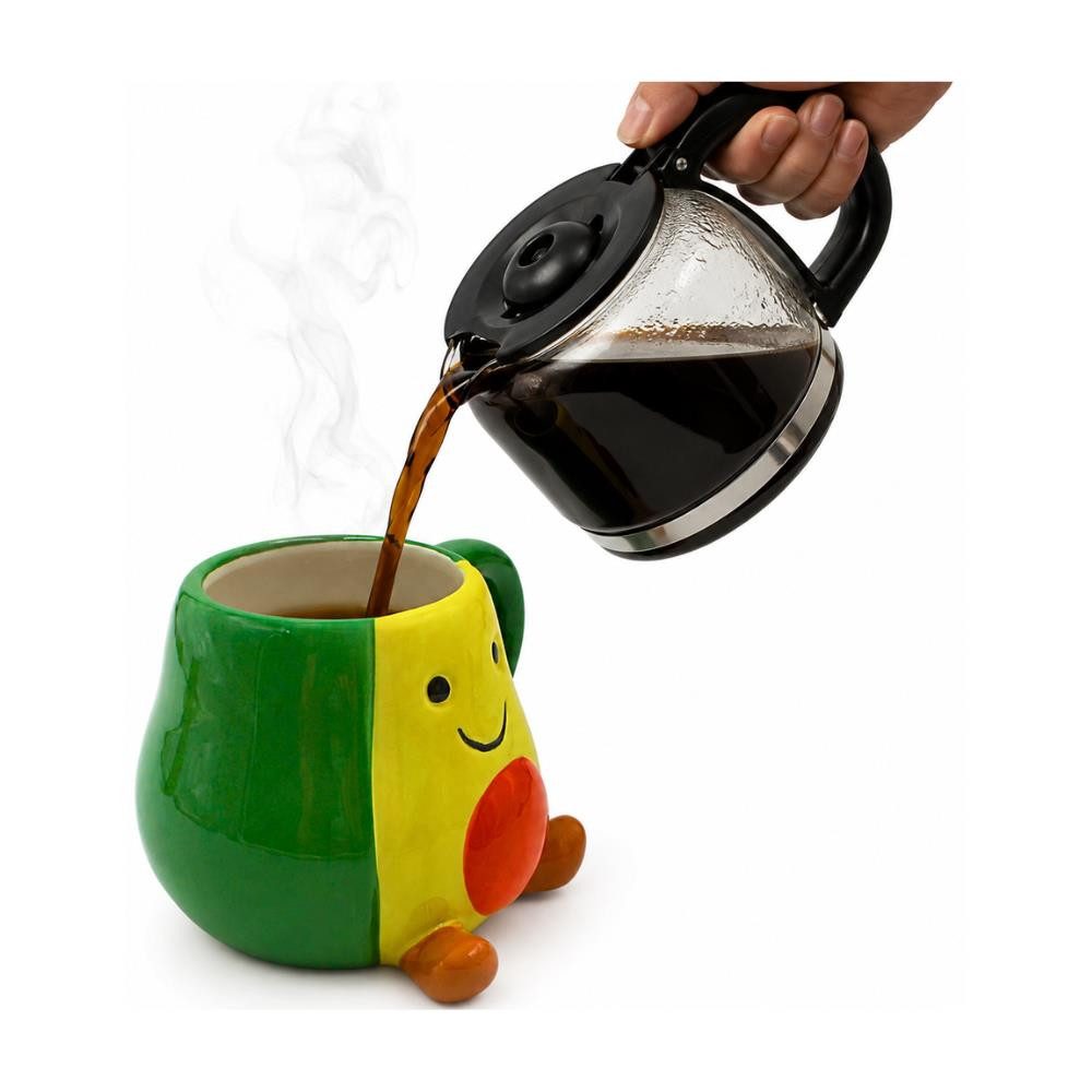 Dekohelden24 Tasse Kaffeetassen in verschiedenen Varianten, 1-tlg., Keramik