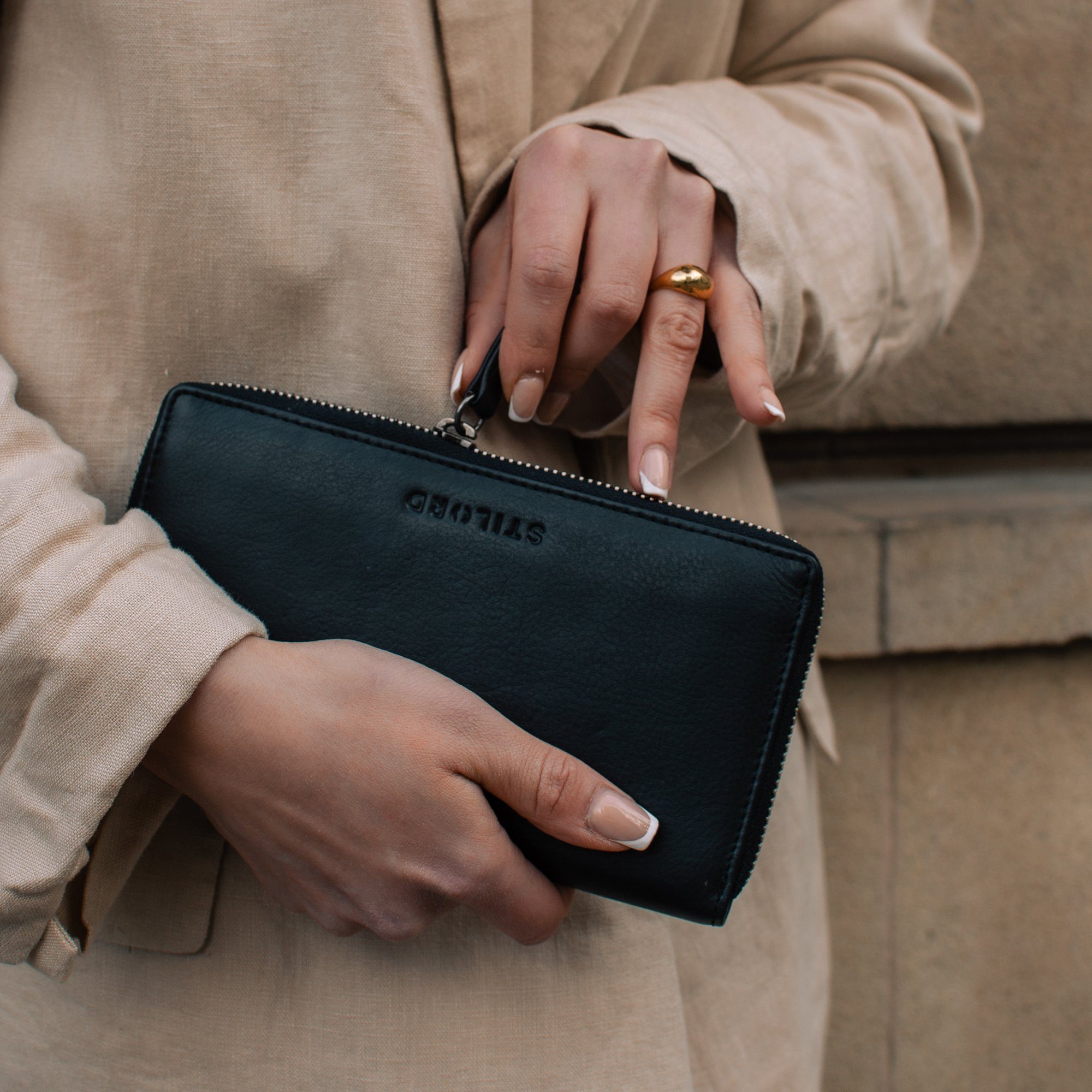 STILORD Geldbörse "Emilia" Damen Portemonnaie elegante Geldbörse