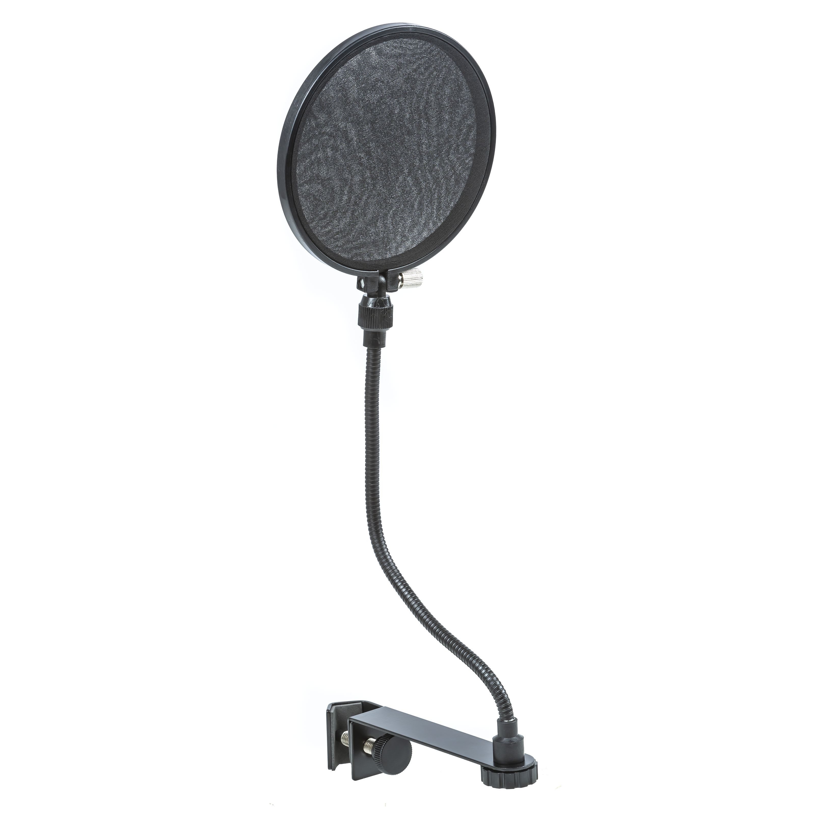 FAME Mikrofon (Audio Großmembran Kondensatormikrofon Set Podcast Streaming Silber Niere USB Anschluss Inkl. Poppschutz Mikrofonständer), Großmembran Kondensatormikrofon, Podcast Mikrofon, USB Mikrofon