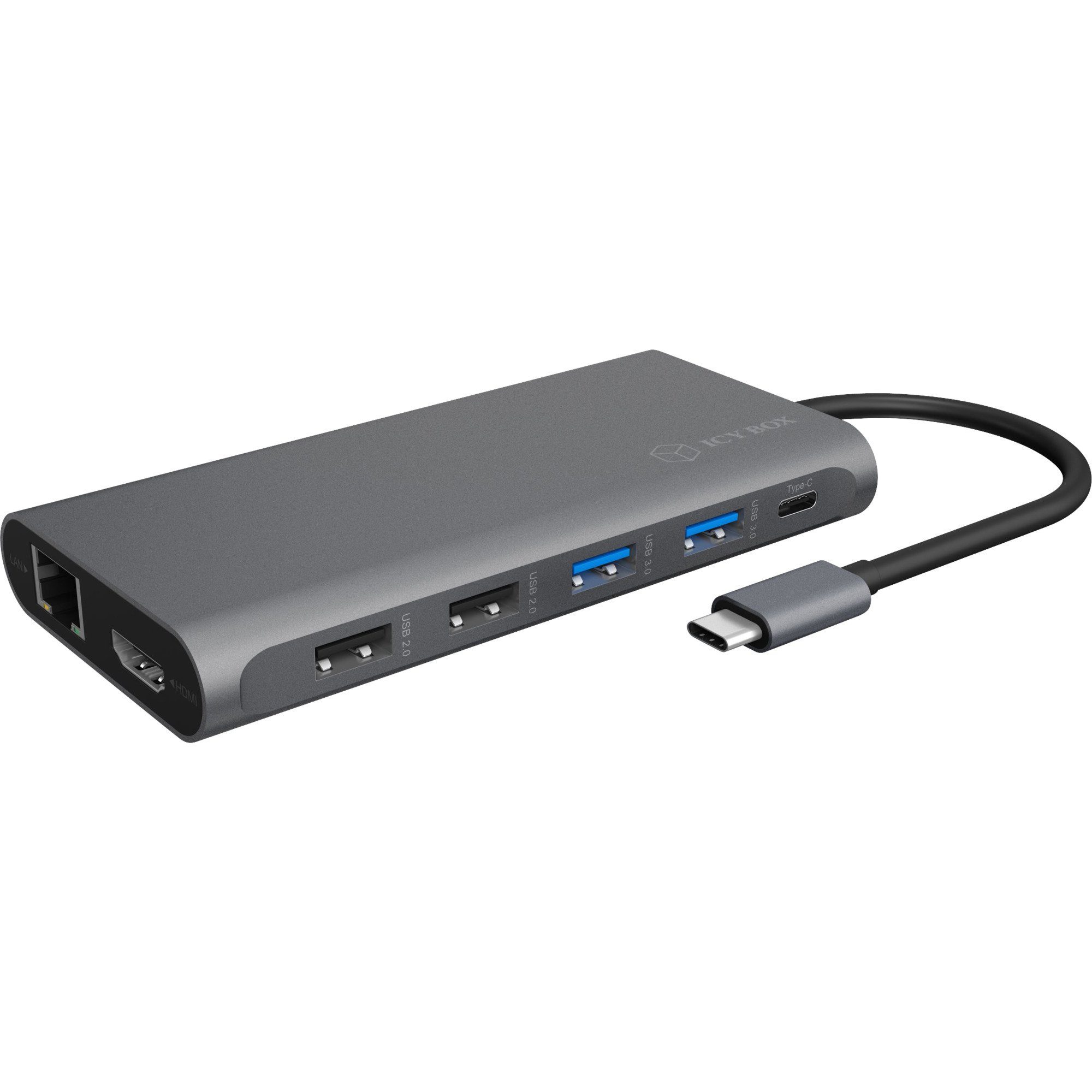 ICY BOX Laptop-Dockingstation ICY BOX IB-DK4050-CPD, Dockingstation, (USB-C