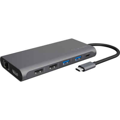 ICY BOX Laptop-Dockingstation »IB-DK4050-CPD, USB-C, HDMI, DisplayPort«