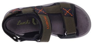 Lurchi ODONO WMS: Mittel Sandale mit farbigen Ziernähten