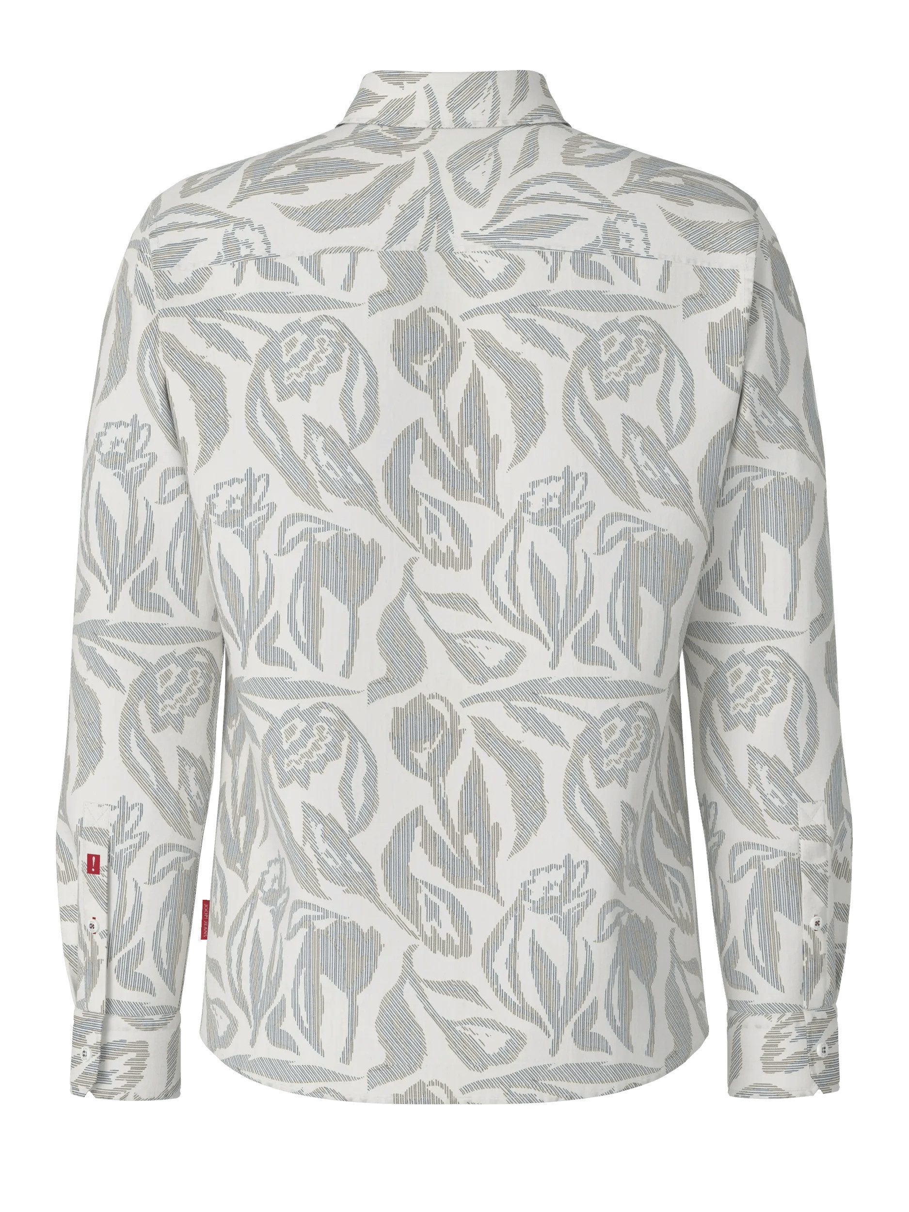 Joop Jeans Langarmhemd Hansen mit Allover-Print
