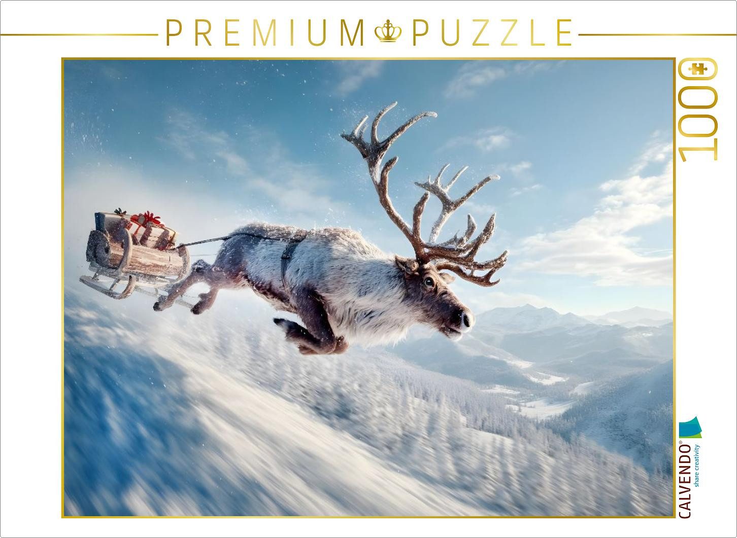Puzzle CALVENDO Puzzle Ein Motiv aus dem Kalender "Windreisende", 1000 Teile