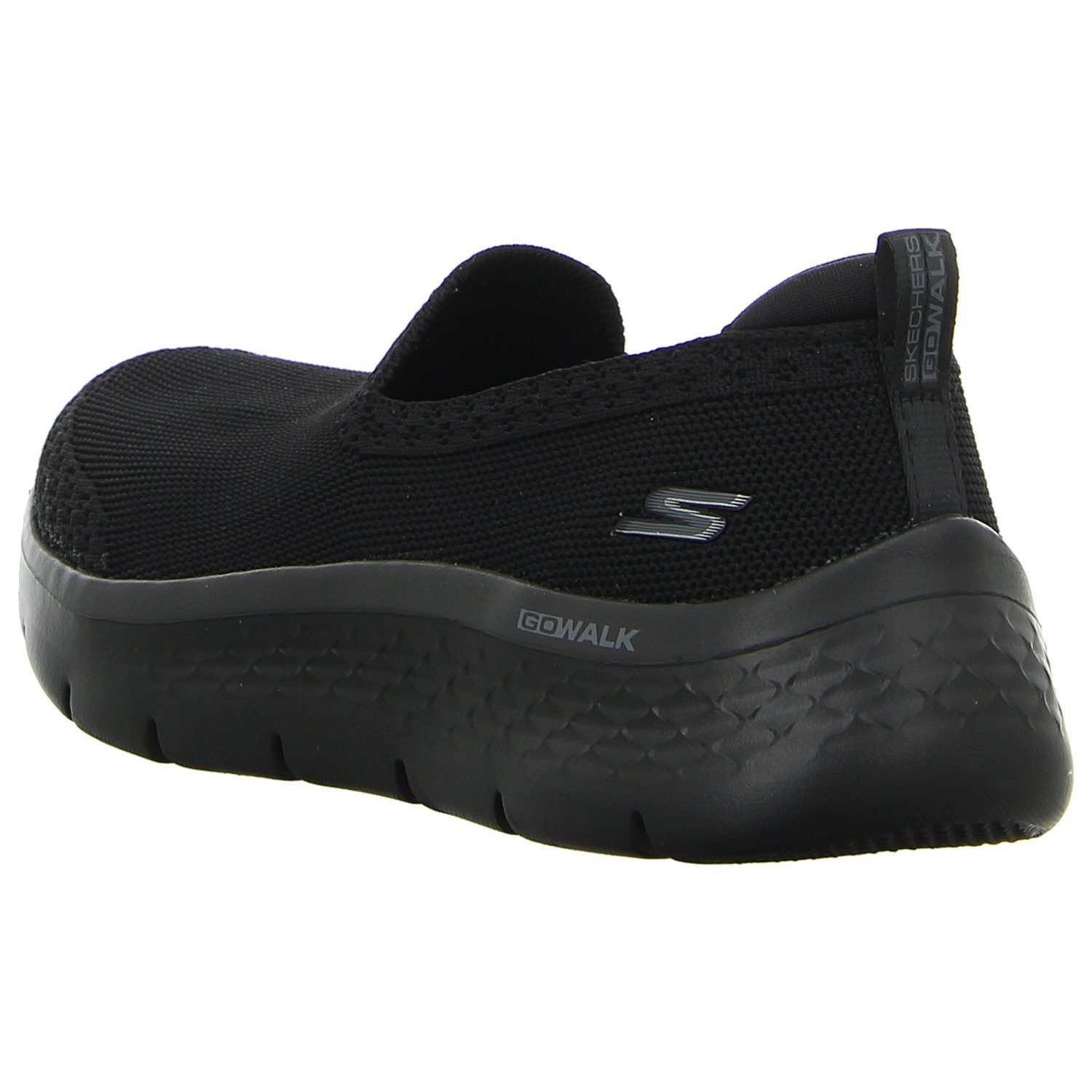GO black/black Walk Skechers Slipper Fle Skechers