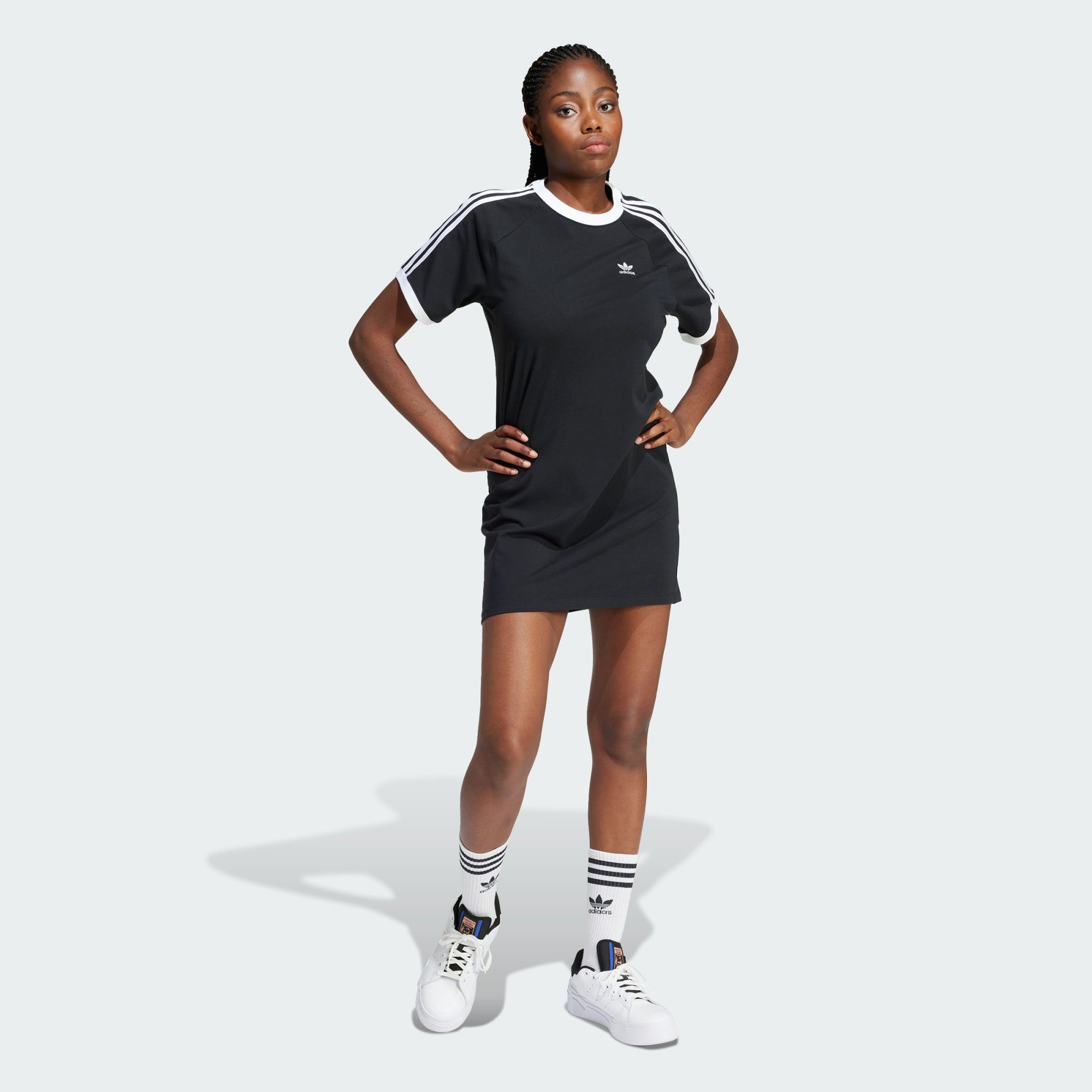 adidas Originals Sweatkleid 3-STREIFEN RAGLAN KLEID | Sweatkleider
