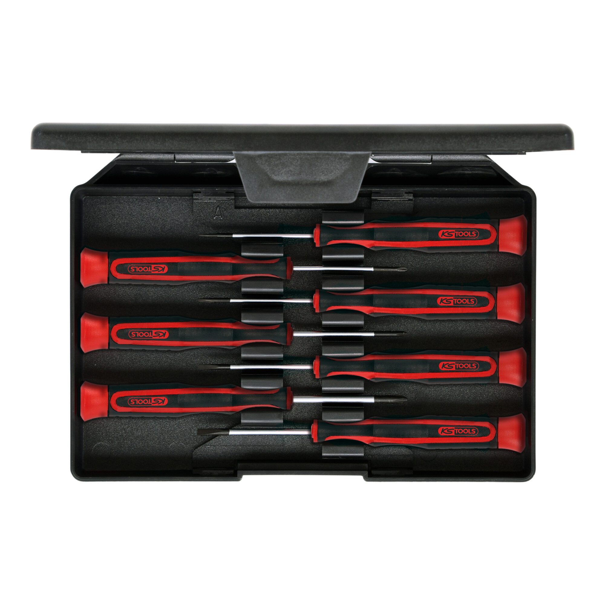 KS Tools Schraubendreher KS Tools Feinmechanik-Schraubendreher-Satz PH und Schlitz, 7-teilig