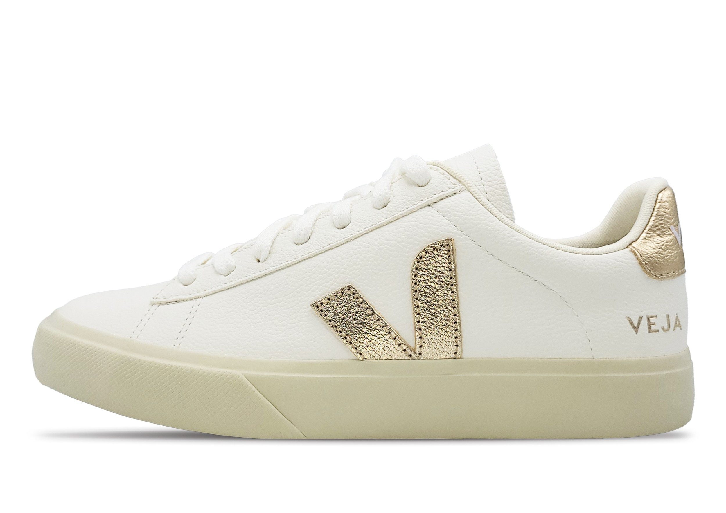 VEJA Campo Chromefree Leather, weiß Sneaker günstig online kaufen